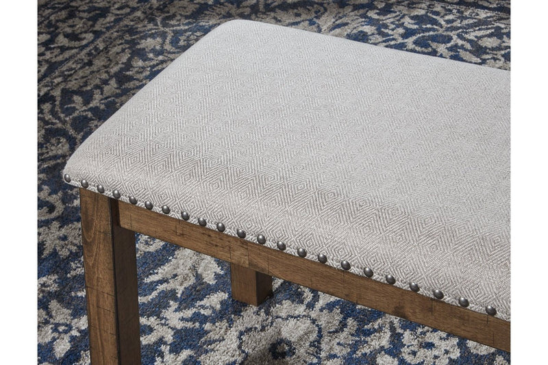 Moriville Beige Dining Bench - Lara FurnitureAccent Bench