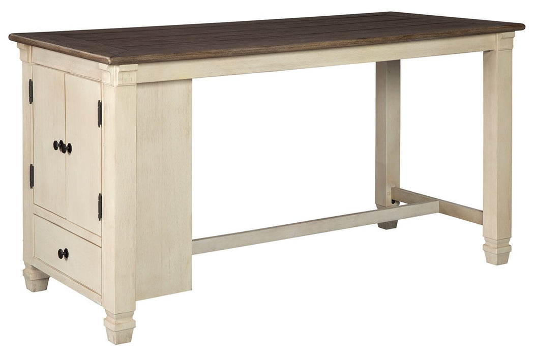 Bolanburg Two-tone Counter Height Dining Table - Lara Furniture