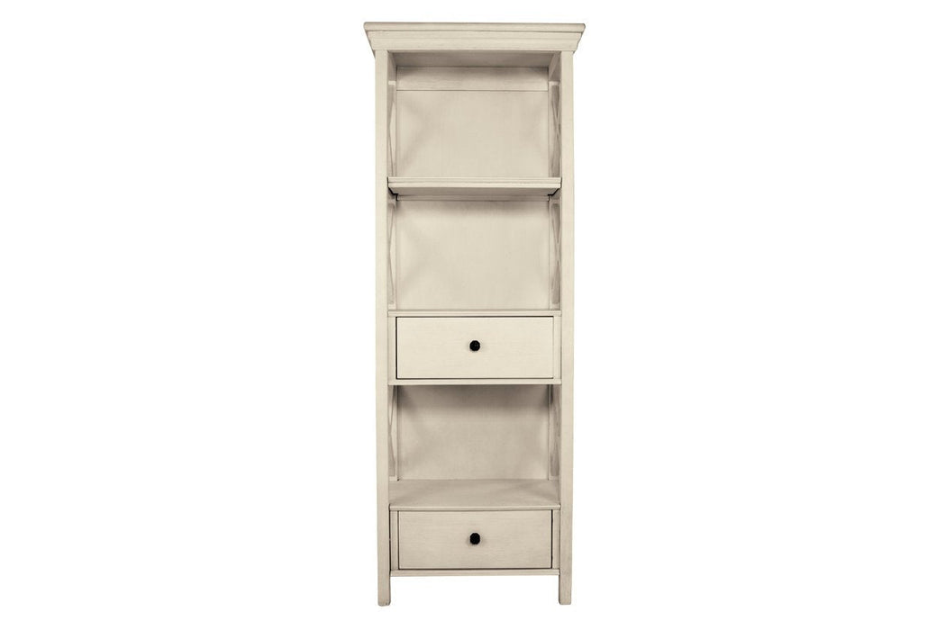 Bolanburg Antique White Display Cabinet - Lara Furniture