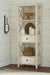 Bolanburg Antique White Display Cabinet - Lara Furniture