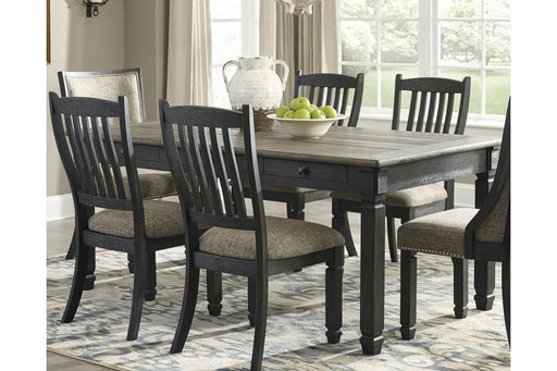 Tyler Creek Black/Gray Dining Table - Lara Furniture