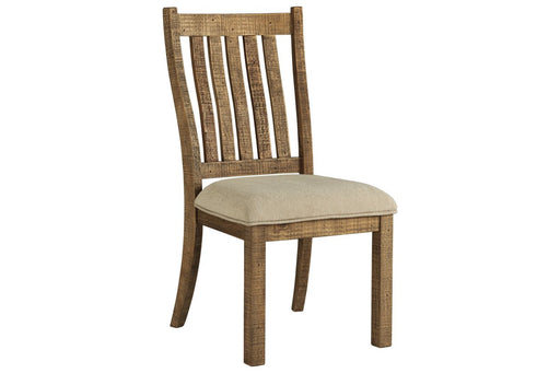 Grindleburg Light Brown Dining Chair (Set of 2) - Lara Furniture