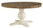 Grindleburg Antique White Dining Table Base - Lara Furniture