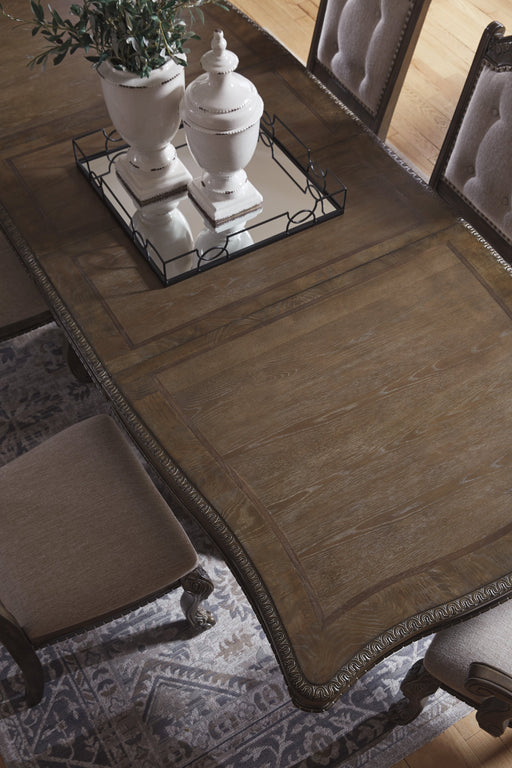 Charmond Brown Dining Table - Lara Furniture