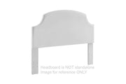 Alisdair Dark Brown Twin Sleigh Headboard/Footboard - B376-53 - Lara Furniture