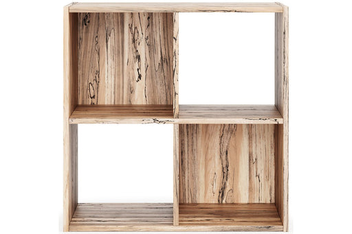 Piperton Natural Four Cube Organizer - Lara Furniture