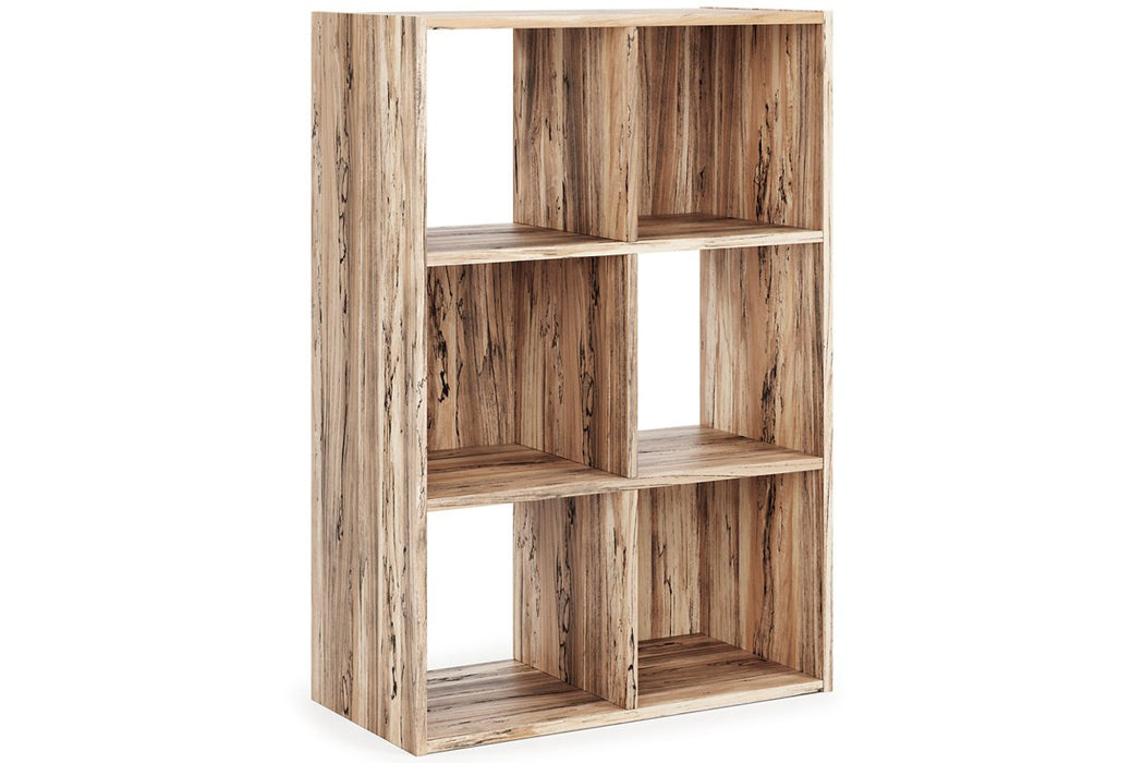 Piperton Natural Six Cube Organizer - Lara Furniture