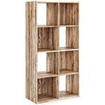 Piperton Natural Eight Cube Organizer - Lara Furniture