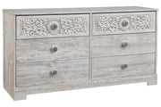 Paxberry Whitewash Dresser - EB1811-131 - Lara Furniture