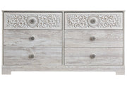 Paxberry Whitewash Dresser - EB1811-131 - Lara Furniture