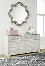 Paxberry Whitewash Dresser - EB1811-131 - Lara Furniture