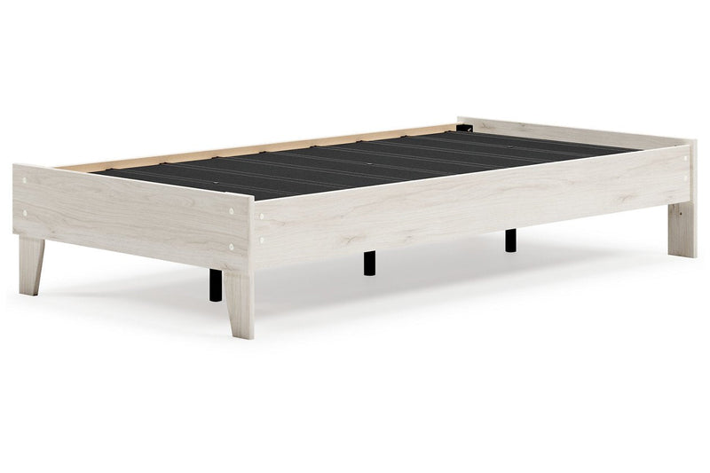 Socalle Natural Twin Platform Bed - Lara FurnitureTwin Bed