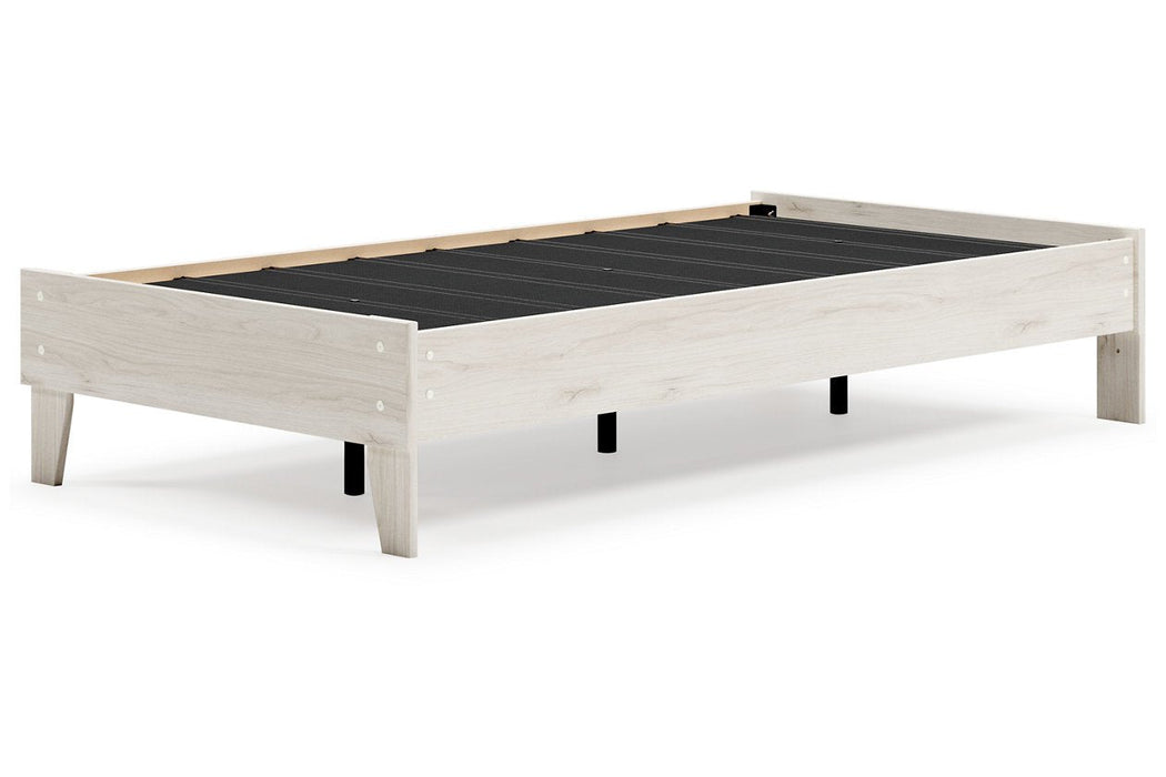 Socalle Natural Twin Platform Bed - Lara Furniture