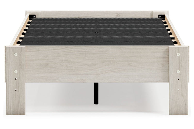 Socalle Natural Twin Platform Bed - Lara FurnitureTwin Bed