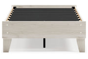 Socalle Natural Twin Platform Bed - Lara FurnitureTwin Bed
