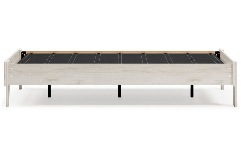 Socalle Natural Twin Platform Bed - Lara FurnitureTwin Bed
