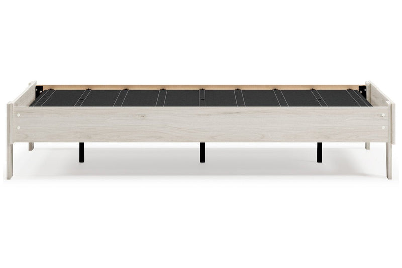 Socalle Natural Twin Platform Bed - Lara FurnitureTwin Bed