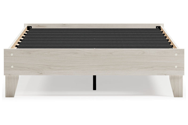Socalle Natural Full Platform Bed - Lara FurnitureFull Bed