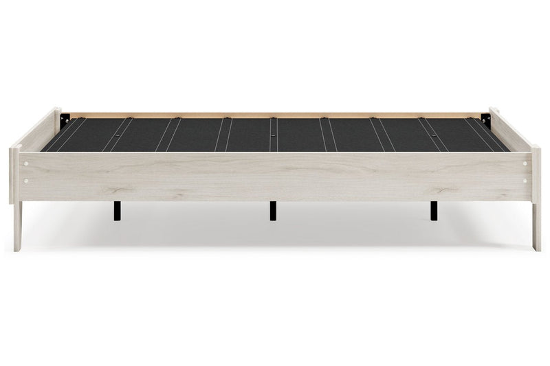 Socalle Natural Full Platform Bed - Lara FurnitureFull Bed