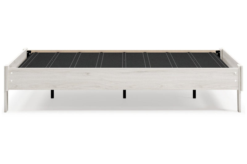 Socalle Natural Full Platform Bed - Lara FurnitureFull Bed