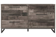 Neilsville Multi Gray Dresser - Lara Furniture