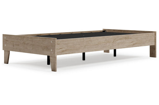 Oliah Natural Twin Platform Bed - Lara Furniture