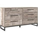 Neilsville Whitewash Dresser - Lara Furniture