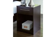 Flannia Black Nightstand - EB3392-191 - Lara Furniture