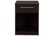Flannia Black Nightstand - EB3392-191 - Lara Furniture