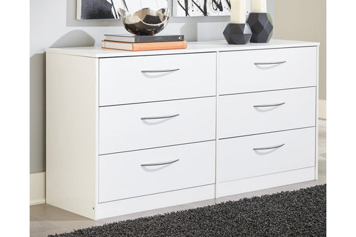 Finch White Dresser - Lara Furniture