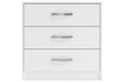 Finch White Chest of Drawers - Lara Furniture