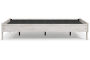 Shawburn Whitewash Full Platform Bed - Lara FurnitureFull Bed