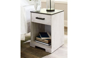 Shawburn Whitewash/Charcoal Gray Nightstand - EB4121-191 - Lara Furniture