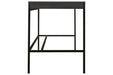 Yarlow Black 48" Home Office Desk - Lara Furniture