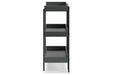 Yarlow Black 36" Bookcase - Lara Furniture