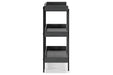 Yarlow Black 36" Bookcase - Lara Furniture