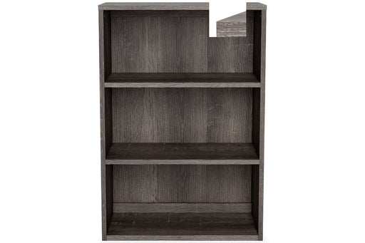 Arlenbry Gray 36" Bookcase - Lara Furniture