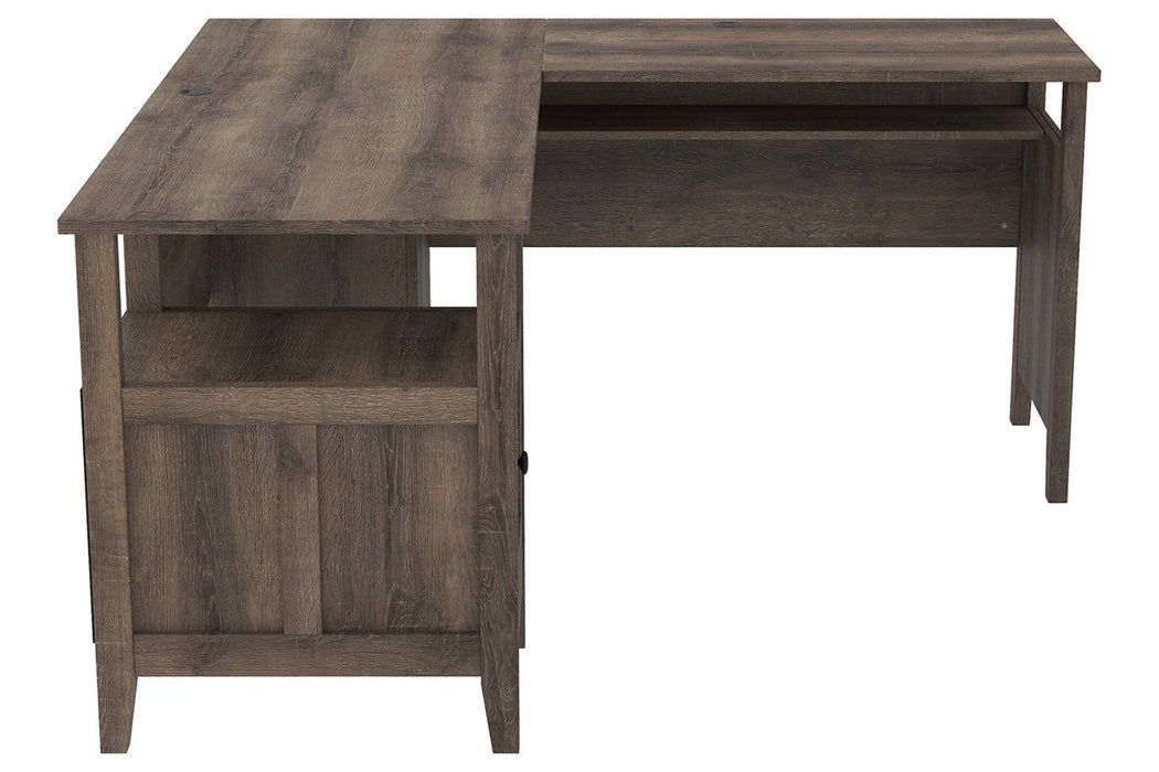 Arlenbry Gray 58" Home Office Desk - Lara Furniture