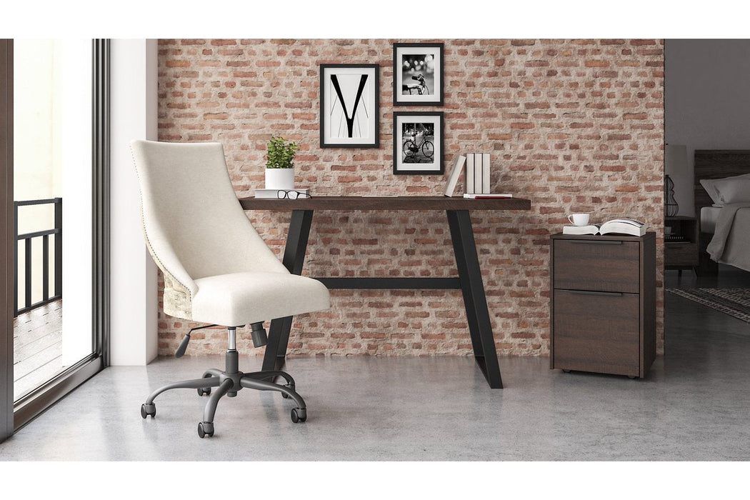 Camiburg Warm Brown File Cabinet - Lara Furniture