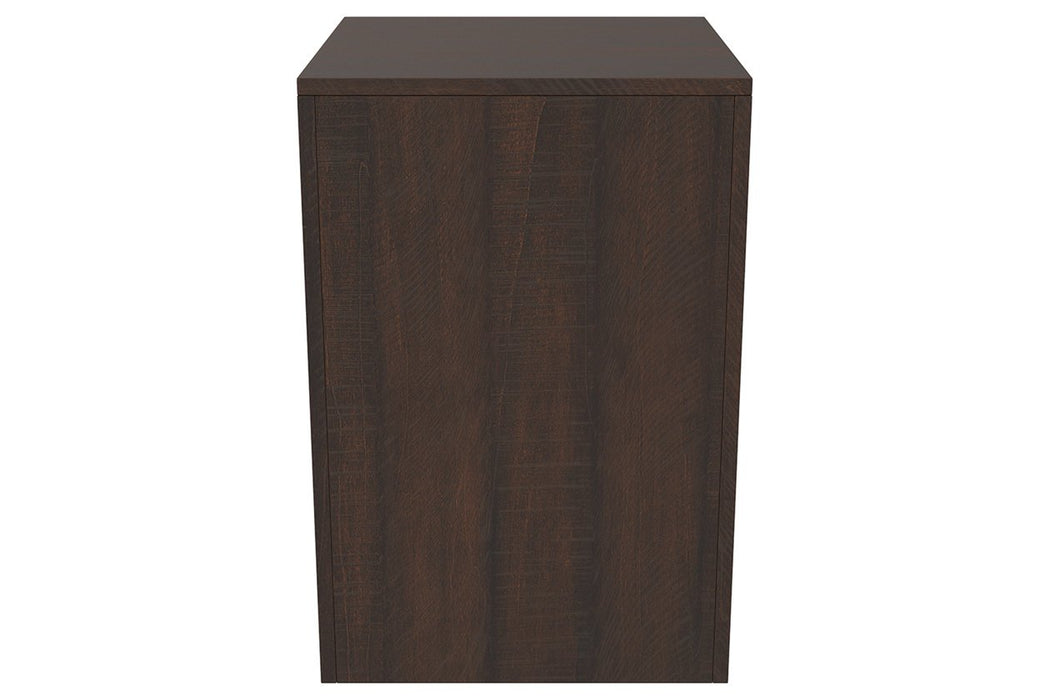 Camiburg Warm Brown File Cabinet - Lara Furniture