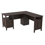 Camiburg Warm Brown Home Office Desk Return - Lara Furniture
