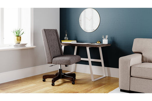 Dorrinson Two-tone 47" Home Office Desk - Lara Furniture