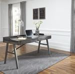Raventown Grayish Brown Home Office Desk - Lara Furniture