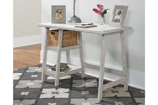 Mirimyn Antique White 42" Home Office Desk - Lara Furniture