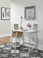 Mirimyn Antique White 42" Home Office Desk - Lara Furniture