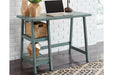 Mirimyn Teal 42" Home Office Desk - Lara Furniture