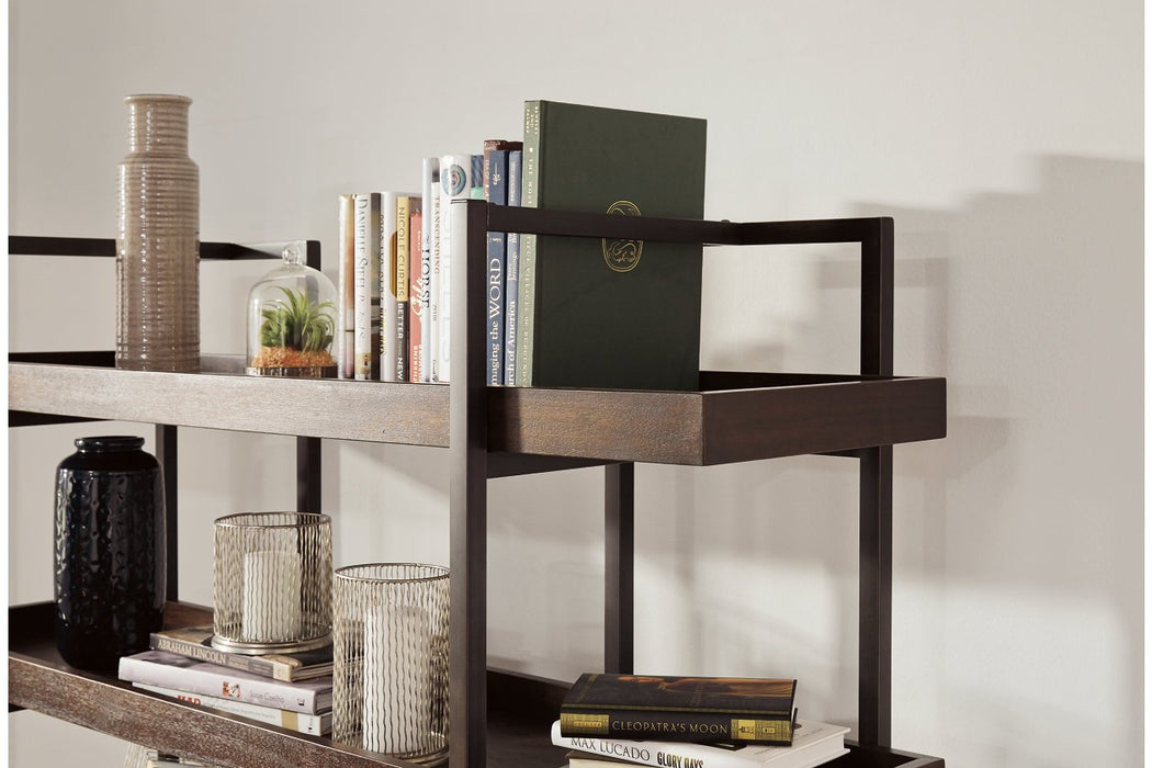 Starmore Brown 76" Bookcase - Lara Furniture