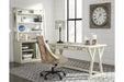 Jonileene White/Gray 60" Home Office Desk - Lara Furniture