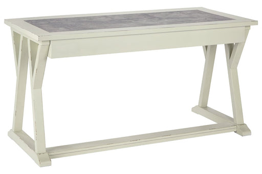 Jonileene White/Gray 60" Home Office Desk - Lara Furniture