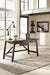 Baldridge Rustic Brown Home Office Desk - Lara Furniture
